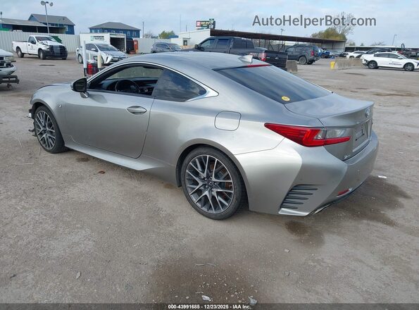 JTHHA5BC9H5004873 2017 LEXUS RC 200T Gray Tył lewy