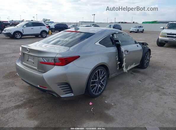 JTHHA5BC9H5004873 2017 LEXUS RC 200T Gray Tył prawy