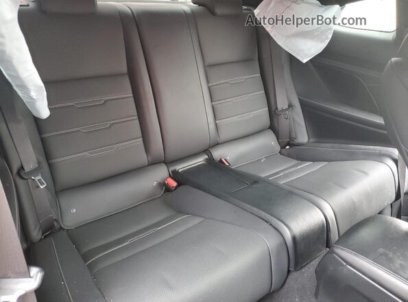 JTHHA5BCXJ5008808 2018 LEXUS RC Red Հետևի նստատեղերի տեսք