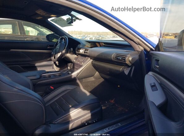 JTHHE5BC3G5013698 2016 LEXUS RC 350 Blue Front interior view