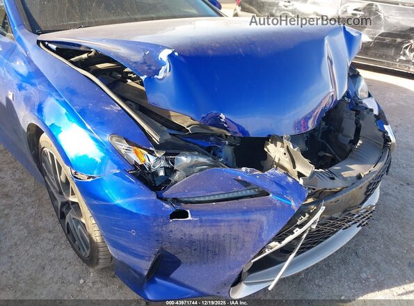 JTHHE5BC3G5013698 2016 LEXUS RC 350 Blue Front view