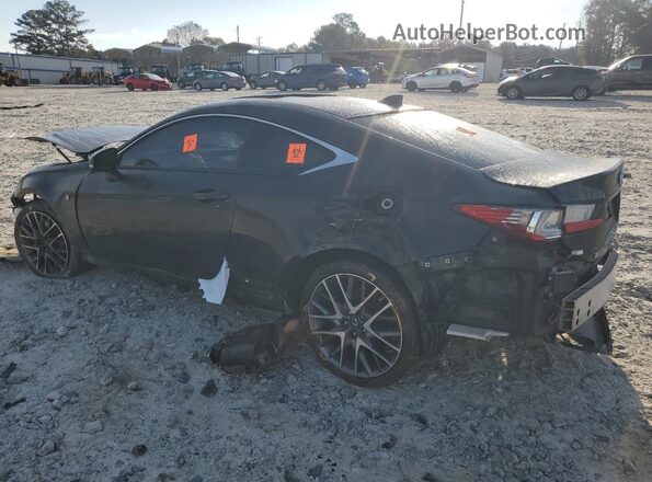 JTHHE5BC3H5017672 2017 LEXUS RC Black უკანა მარცხენა