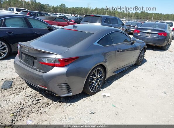 JTHHE5BC4G5014343 2016 LEXUS RC 350 Gray Задня права чверть