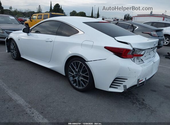 JTHHE5BC4H5015879 2017 LEXUS RC 350 White Rear left