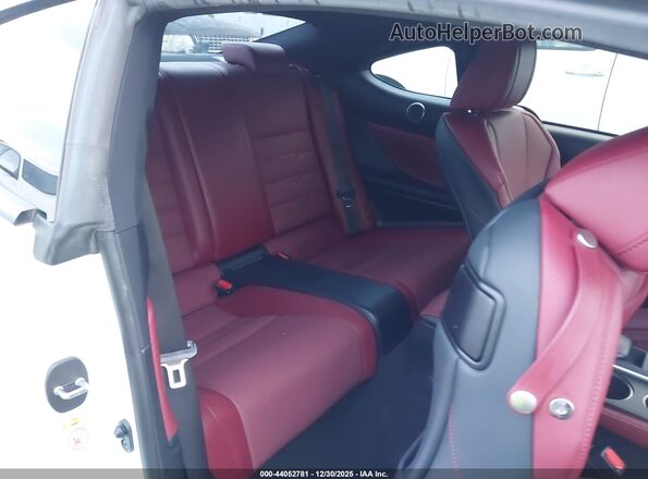 JTHHE5BC4H5015879 2017 LEXUS RC 350 White VIN sticker view