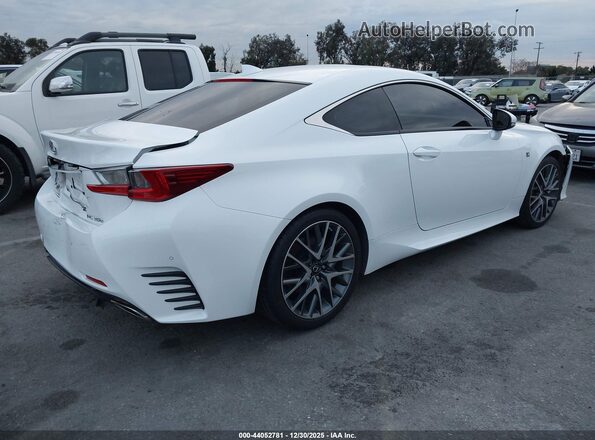 JTHHE5BC4H5015879 2017 LEXUS RC 350 White Rear right