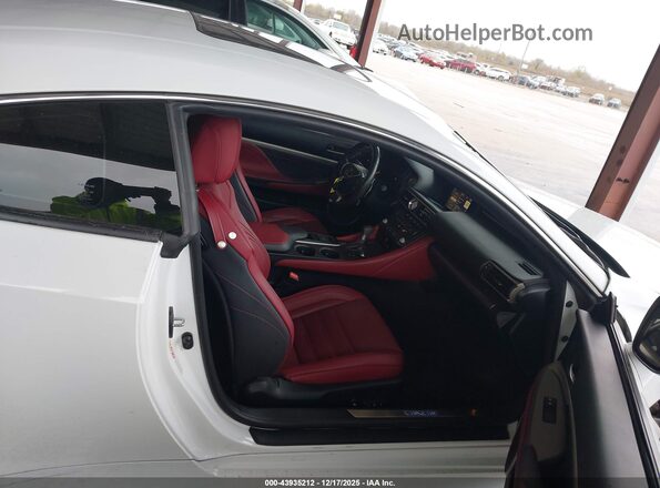 JTHHE5BC5H5016569 2017 LEXUS RC 350 White წინა სალონის ხედი