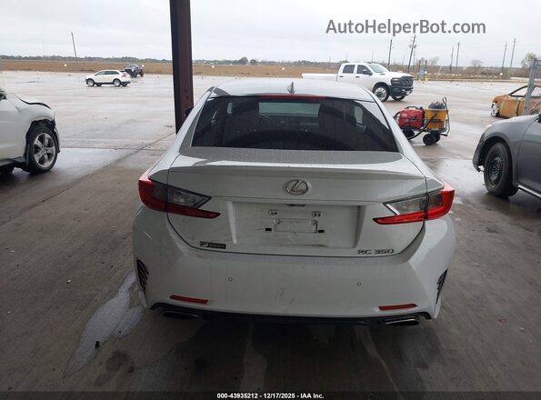 JTHHE5BC5H5016569 2017 LEXUS RC 350 White 