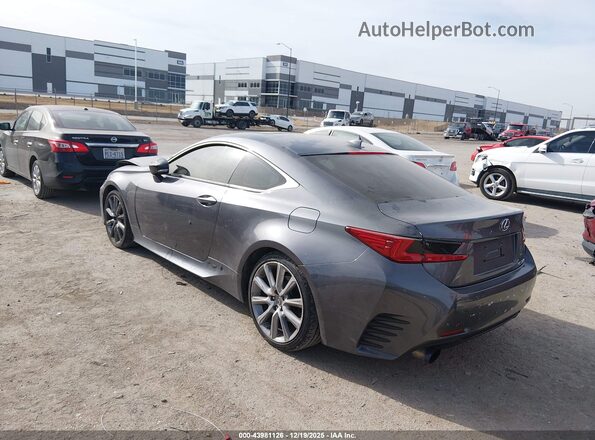 JTHHE5BC6G5012576 2016 LEXUS RC 350 Gray Հետևի ձախ