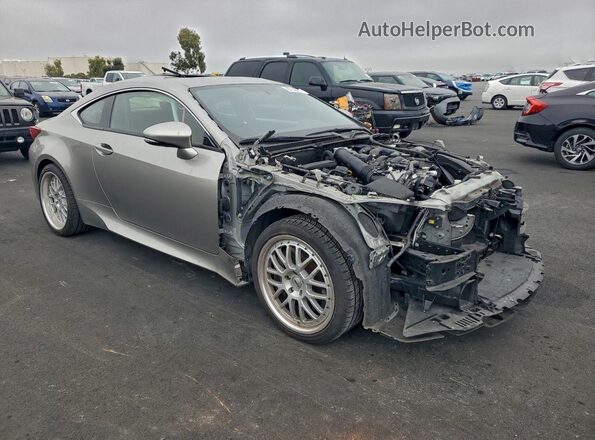 JTHHE5BC6G5014411 2016 LEXUS RC Серый Передняя правая четверть