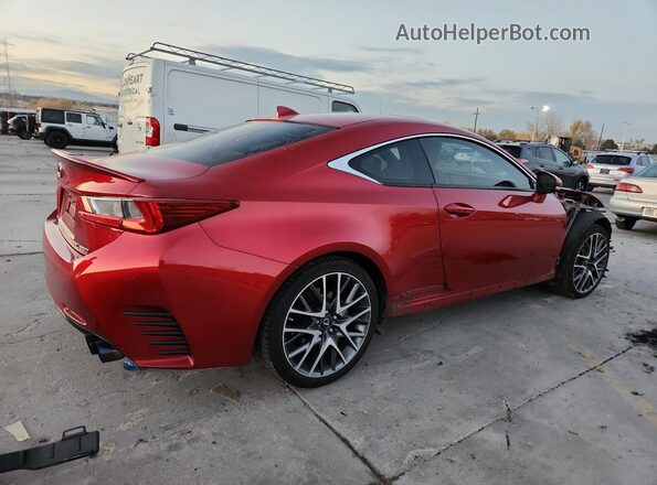 JTHHE5BC7G5014451 2016 LEXUS RC Red Rear right