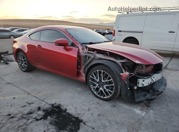 JTHHE5BC7G5014451 2016 LEXUS RC Red Front right