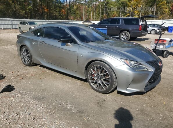 JTHHE5BC9G5014600 2016 LEXUS RC Silver Front right
