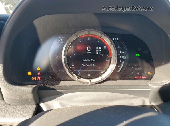 JTHHP5AY1KA006899 2019 LEXUS LC Cream Вид щитка приладів