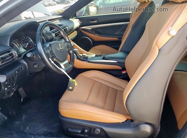 JTHHZ5BC3K5021748 2019 LEXUS RC Black Vista interior delantera