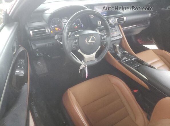 JTHHZ5BC9K5019521 2019 LEXUS RC Red Widok deski rozdzielczej