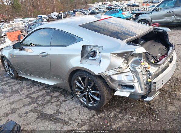 JTHHZ5BC9K5020653 2019 LEXUS RC 350 Gray Trasero izquierdo