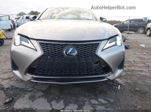 JTHHZ5BC9K5020653 2019 LEXUS RC 350 Gray Vista interior trasera