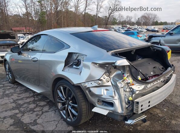 JTHHZ5BC9K5020653 2019 LEXUS RC 350 Gray Vista frontal