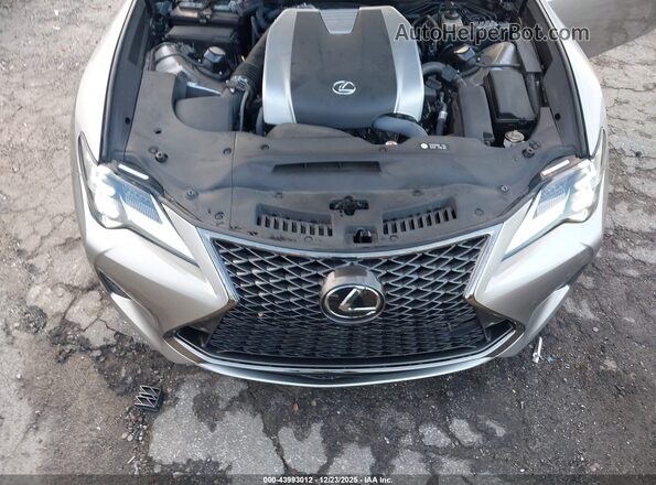 JTHHZ5BC9K5020653 2019 LEXUS RC 350 Gray Vista trasera