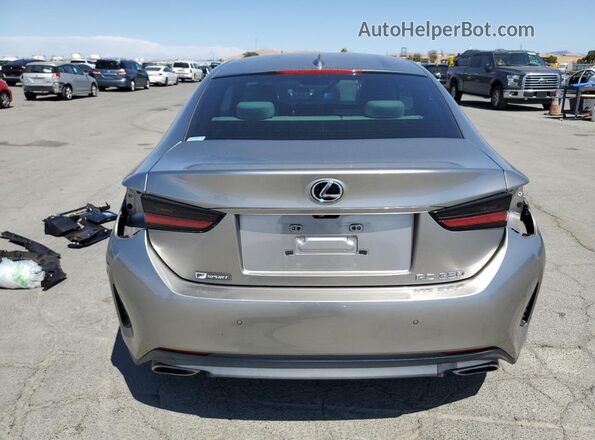 JTHHZ5BC9K5021415 2019 LEXUS RC Silver Widok z tyłu