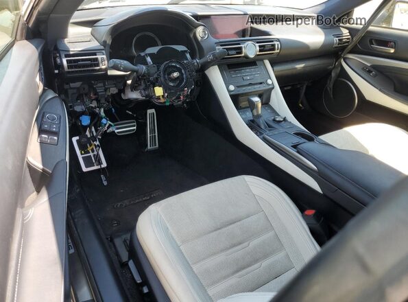 JTHHZ5BC9K5021415 2019 LEXUS RC Silver Widok deski rozdzielczej