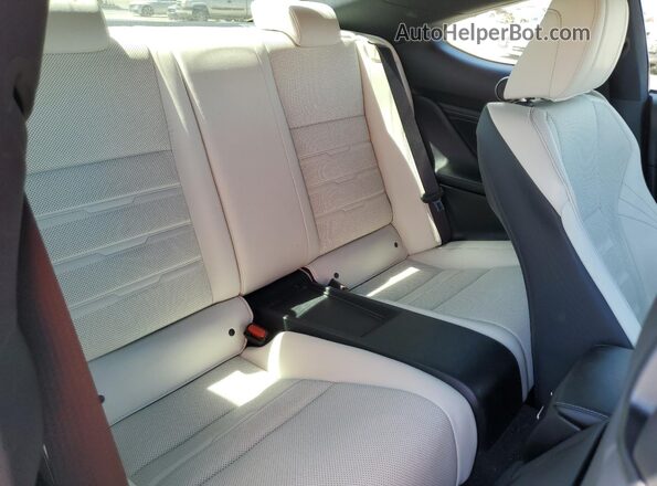 JTHHZ5BC9K5021415 2019 LEXUS RC Silver Widok tylnych siedzeń