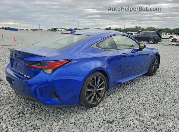 JTHHZ5BC9K5021642 2019 LEXUS RC Blue Trasero derecho