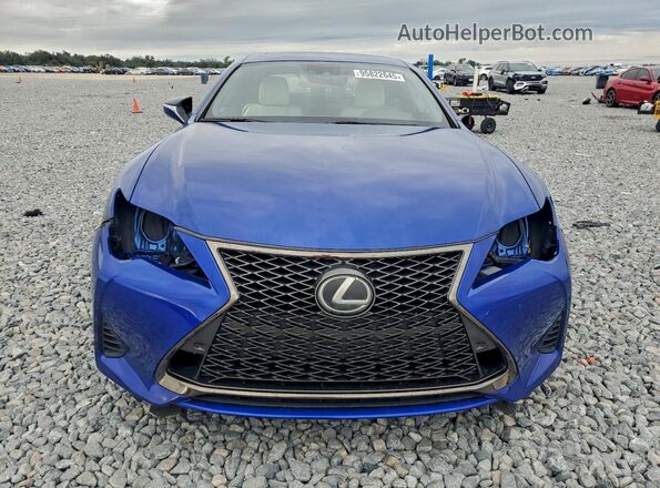 JTHHZ5BC9K5021642 2019 LEXUS RC Blue Vista frontal
