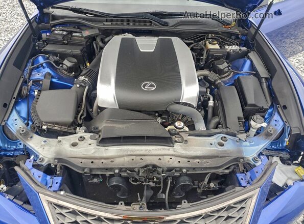 JTHHZ5BC9K5021642 2019 LEXUS RC Blue Vista interior trasera