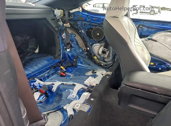 JTHHZ5BC9K5021642 2019 LEXUS RC Blue Vista de los asientos traseros
