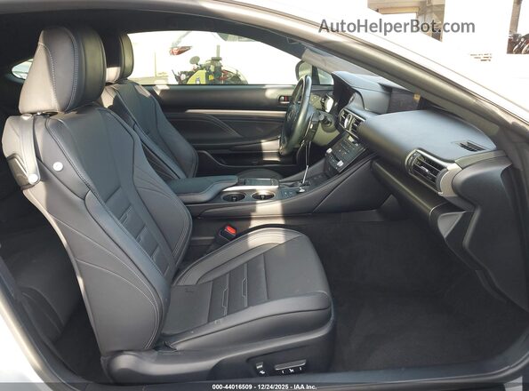 JTHHZ5BCXJ5018425 2018 LEXUS RC 350 Silver წინა სალონის ხედი