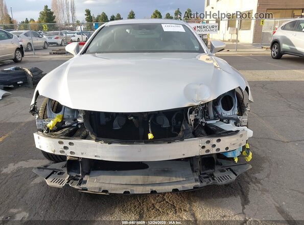 JTHHZ5BCXJ5018425 2018 LEXUS RC 350 Silver უკანა სალონის ხედი