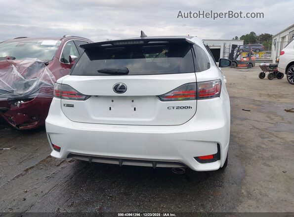 JTHKD5BH2G2256070 2016 LEXUS CT 200H White 