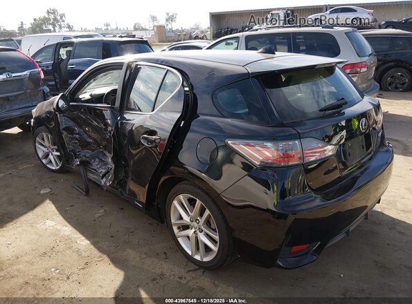 JTHKD5BH3G2270804 2016 LEXUS CT 200H Черный Задняя левая четверть