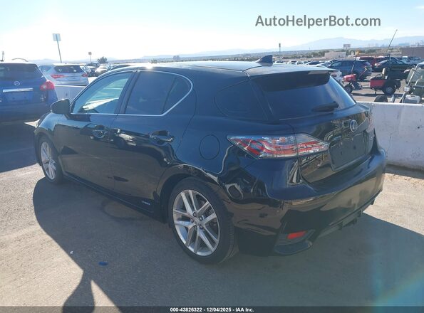 JTHKD5BH4G2254613 2016 LEXUS CT 200H Black Задня ліва чверть