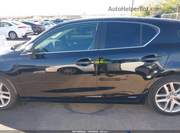 JTHKD5BH4G2254613 2016 LEXUS CT 200H Black Вид задньої частини салону