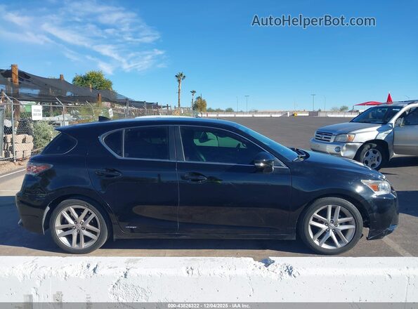 JTHKD5BH4G2254613 2016 LEXUS CT 200H Black Вид щитка приладів