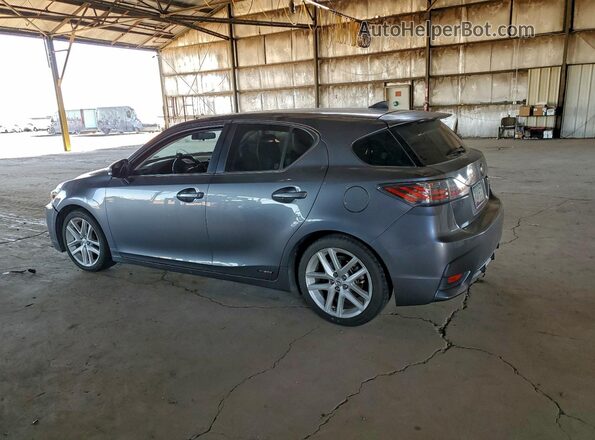 JTHKD5BH8G2252640 2016 LEXUS CT Gray Trasero izquierdo