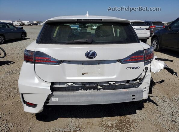 JTHKD5BH9G2252159 2016 LEXUS CT White Rear view