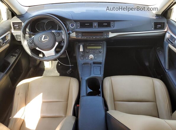JTHKD5BH9G2252159 2016 LEXUS CT White Dashboard view