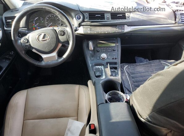 JTHKD5BHXH2282076 2017 LEXUS CT Белый Вид панели приборов