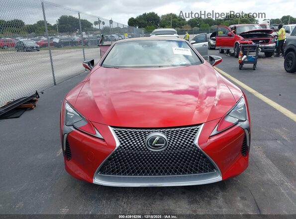JTHKPAAY3MA104169 2021 LEXUS LC 500 Red 