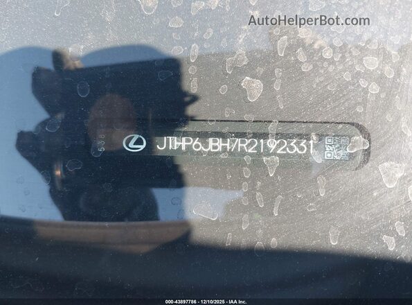 JTHP6JBH7R2192331 2024 LEXUS UX 250H White Vista del compartimento del motor