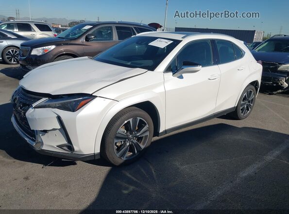 JTHP6JBH7R2192331 2024 LEXUS UX 250H White Vista tres cuartos delantera izquierda
