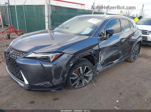 JTHP6JBH8R2192399 2024 LEXUS UX 250H Gray წინა მარცხენა ხედი სამი მეოთხედიდან