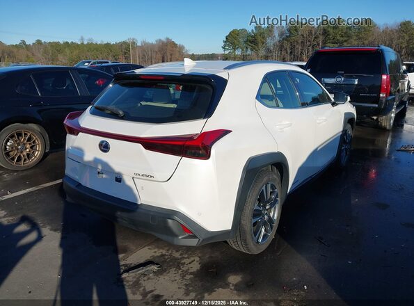 JTHP9JBH3L2034258 2020 LEXUS UX 250H White Tył prawy