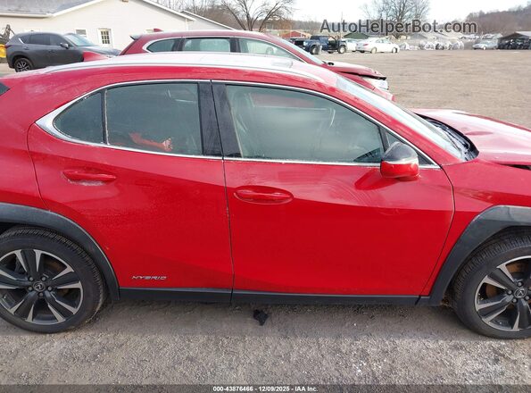 JTHP9JBH5L2029319 2020 LEXUS UX 250H Красный Панорамный вид салона 360°
