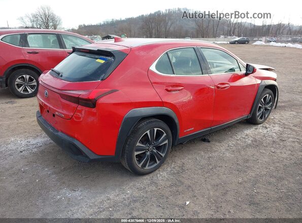 JTHP9JBH5L2029319 2020 LEXUS UX 250H Красный Задняя правая четверть
