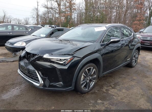 JTHP9JBH8M2040302 2021 LEXUS UX 250H Black Vista tres cuartos delantera izquierda